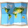 emoji-world-map World map emoji